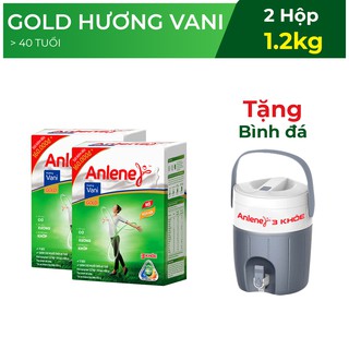  Combo 2 hộp giấy Anlene Gold Vanilla MovePro 1.2 Kg/hộp (BIB)