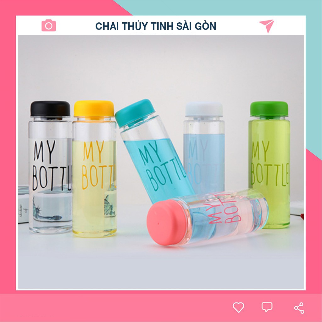 🍎 FREE SHIP 50K 🍎 Bình nước thủy tinh 500ml My Bottle