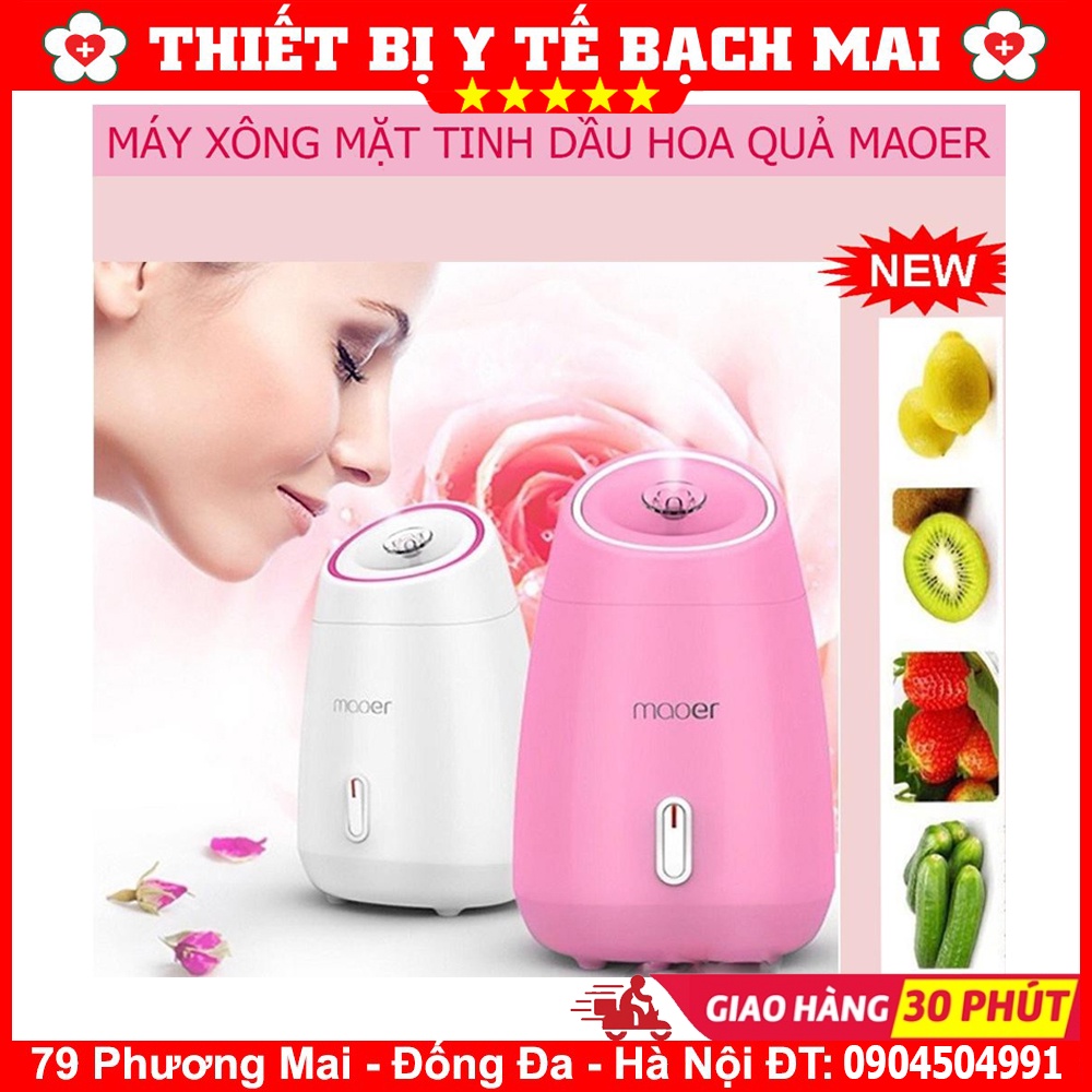 HOT MÁY XÔNG HƠI MẶT THẢO DƯỢC, HOA QUẢ TỰ ĐỘNG 2 IN 1 MAOER