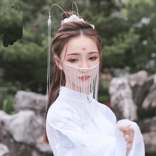Mạng che mặt cổ trang cổ phong