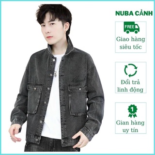 Áo khoác jean nam mẫu mới đẹp giá rẻ,áo bò TCS 45
