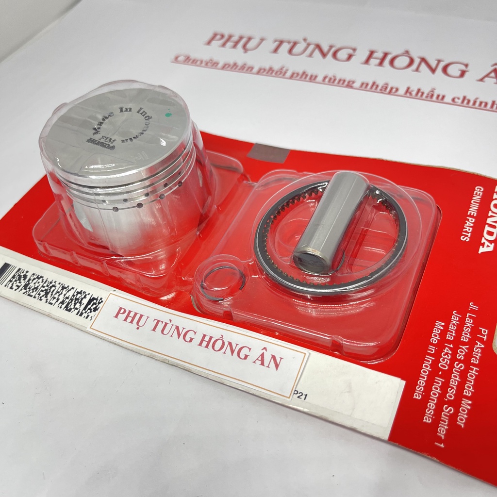 Bộ piston bạc Dream Thái, Astra, Dream lùn, Citi nhập khẩu chính hãng Honda Indonesia - PT HỒNG ÂN