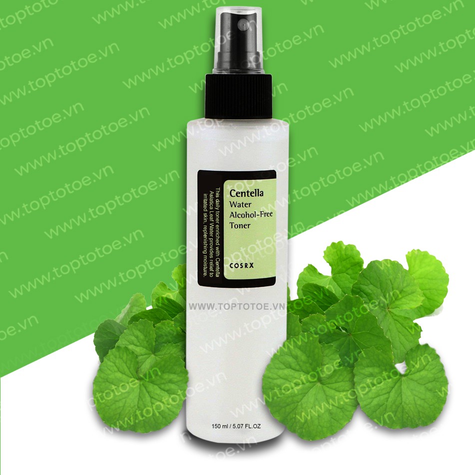 Nước Hoa Hồng Không Cồn COSRX Centella Water Alcohol-Free Toner 150ml