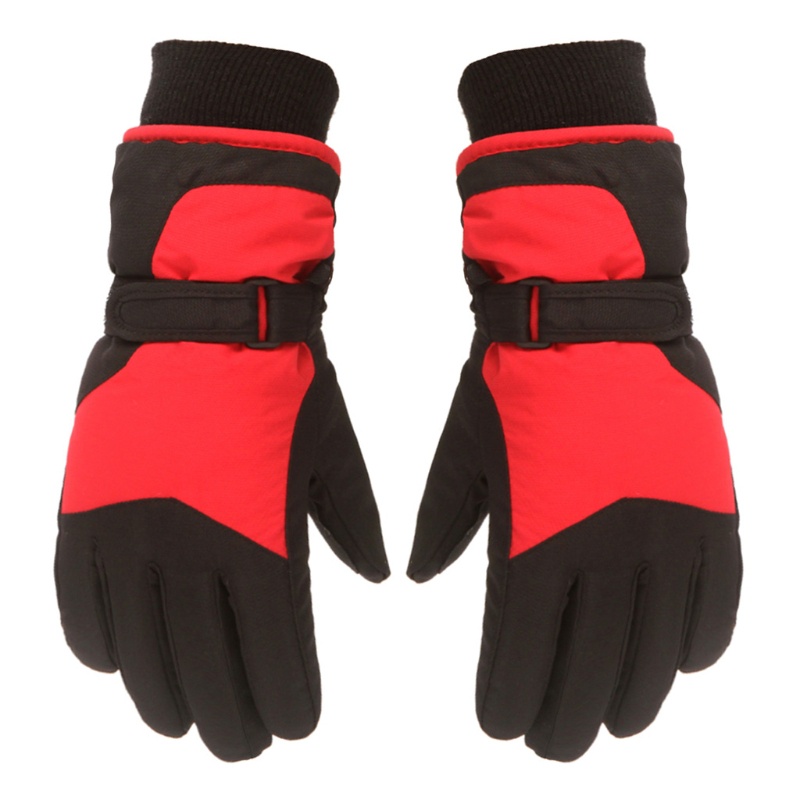 Găng Tay Dày Dặn Chống Gió Chống Thấm Nước Giữ Ấm Cho Trẻ Em
