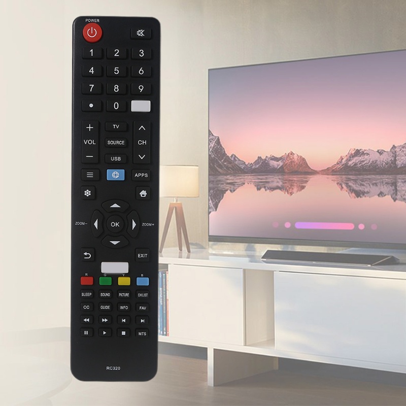 Điều Khiển Từ Xa Rc320 Bền Bỉ Chuyên Dụng Cho Fanco Atvio Rc320 Smart TV Netf