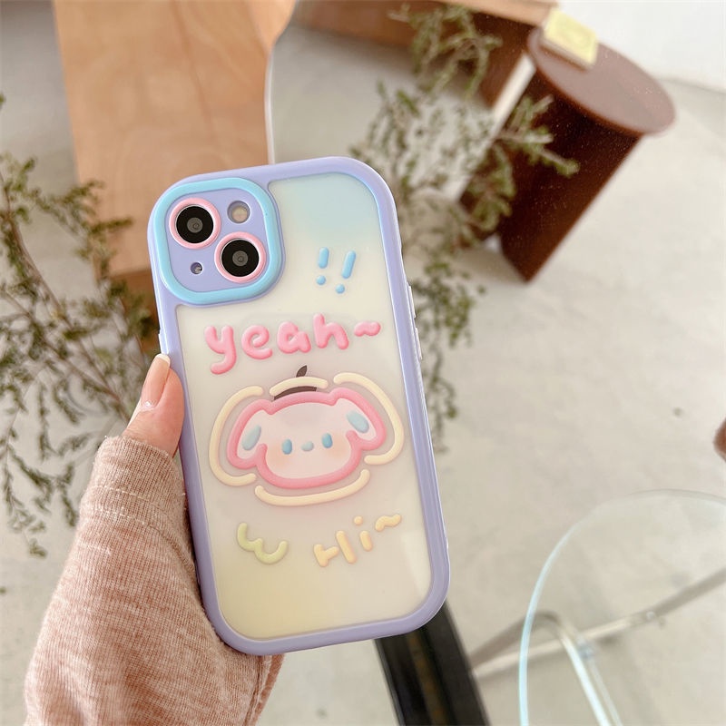 Ốp Điện Thoại In Hình Heo Và Cá Sấu Dễ Thương Cho iPhone13 13 promax 12 iPhone 11 xr xs