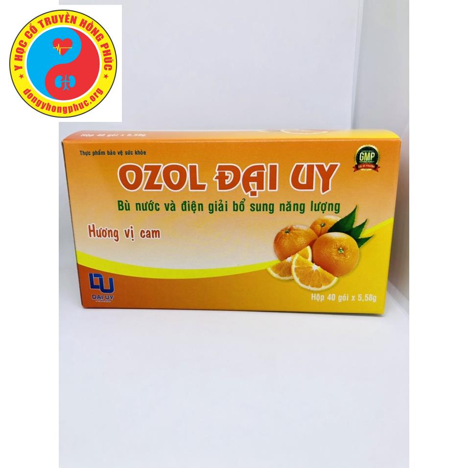 Bù nước và điện giải ORESOL ĐẠI UY vị cam bổ sung năng lượng