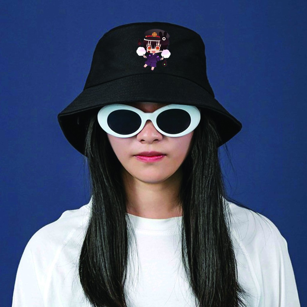 Mũ bucket in hình JIBAKU SHOUNEN HANAKO-KUN Cậu Ma Nhà Xí anime chibi xinh xắn thời trang nam nữ