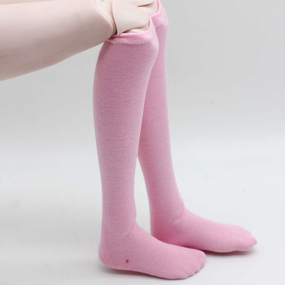 Tất dài màu kẹo trơn cho búp bê kích thước 1 / 3 60cm