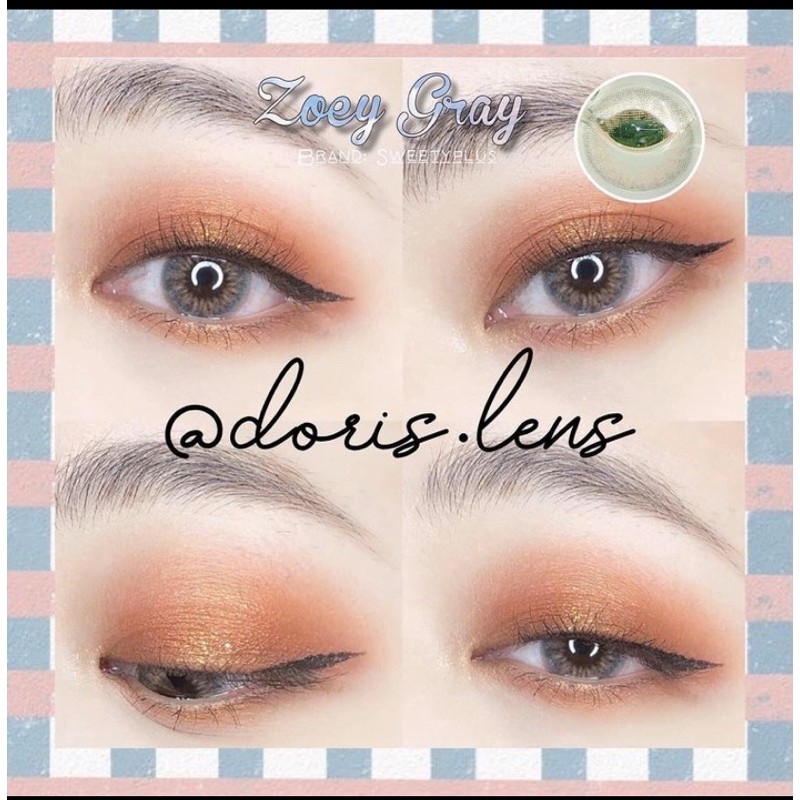 Lens xám tây 10 mẫu bán chạy mùa Thu-Đông