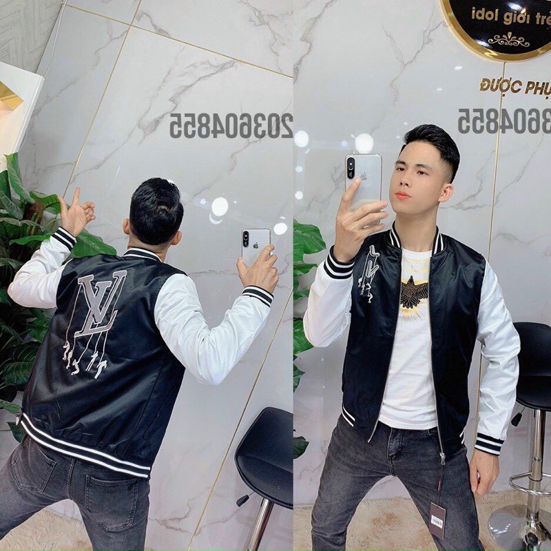 Áo khoác cổ bomber CAO CẤP_áo khoác mỏng thời trang 2020