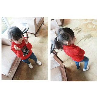 Áo len vặn thừng bé trai và bé gái