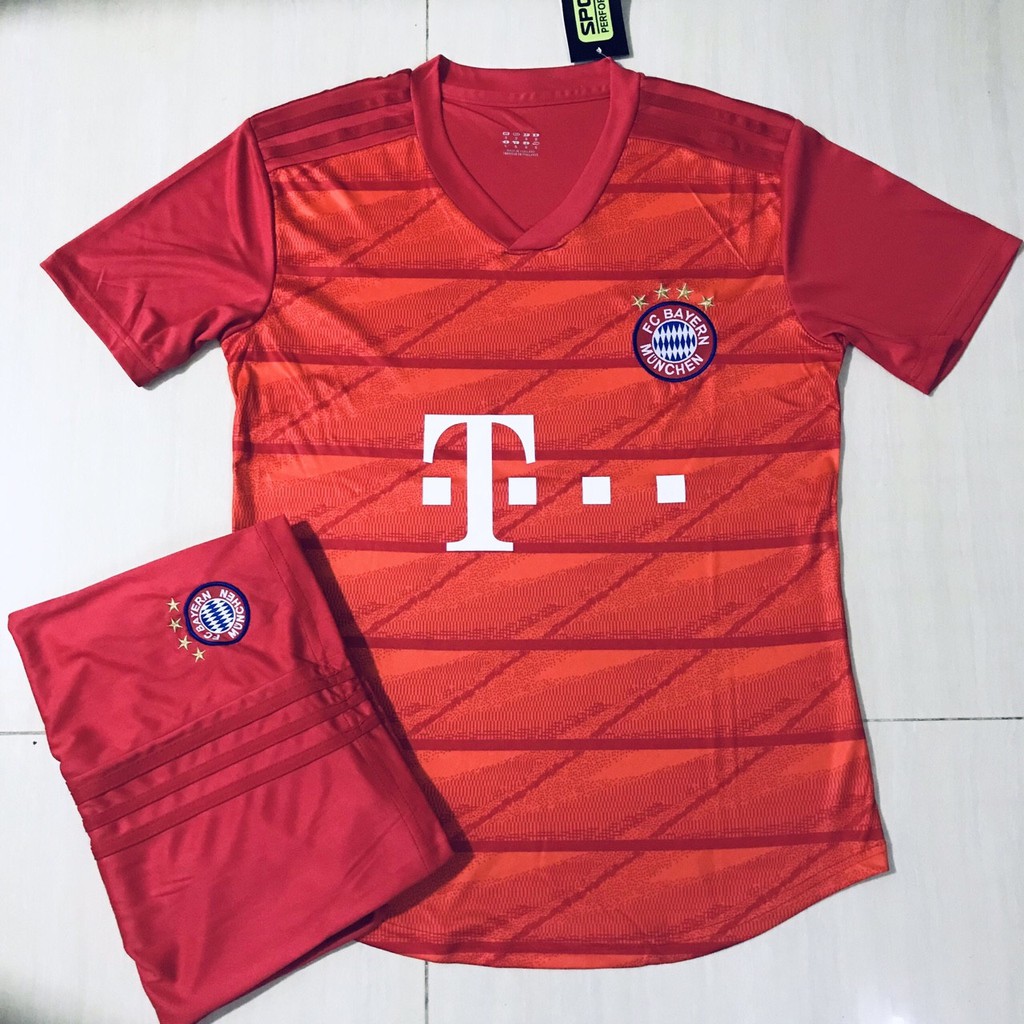 [RẺ VÔ ĐỊCH] Bộ Quần Áo Bóng Đá Đẹp 2019 Mới Nhất CLB Bayern Munich Thun Lạnh Cao Cấp Thái Lan - Màu Đỏ