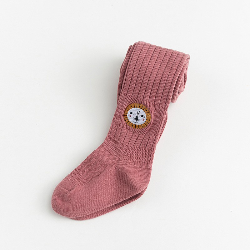 Quần tất thêu hình thú cho bé gái từ 1-12 tuổi