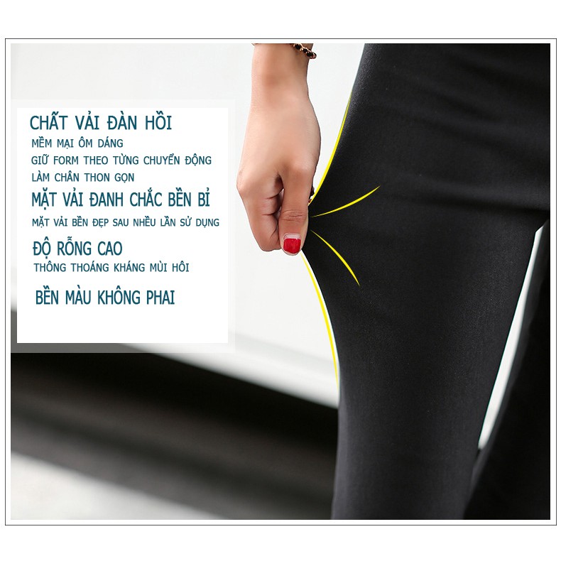 [Mã FADI5K245 giảm 5K đơn bất kì] QUẦN LEGGING DÁNG CỘC TRẺ TRUNG MẶC ĐI LÀM ĐI CHƠI NIGA 451