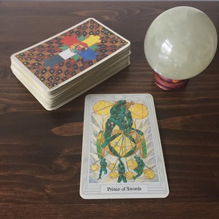 Bộ Bài Crowley Thoth Tarot Deck Large (Guu Tarot Shop)