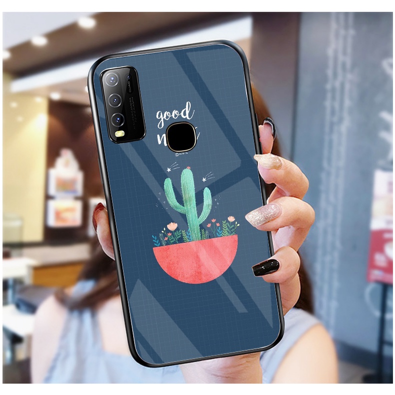 Ốp Lưng VIVO Y30,Y30I,Y50 Ốp kính bóng cao cấp mới nhất