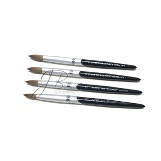 Cọ Đắp Bột KOLINSKY Germany - Cáng Đen [Size 10, 12, 14, 16, 18]