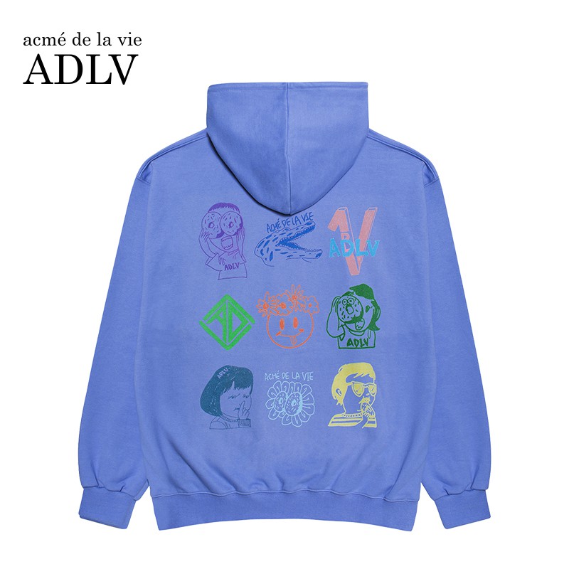 ADLV Áo Hoodie Dáng Rộng Thời Trang Phong Cách Hàn Quốc Cho Nam / Nữ | BigBuy360 - bigbuy360.vn
