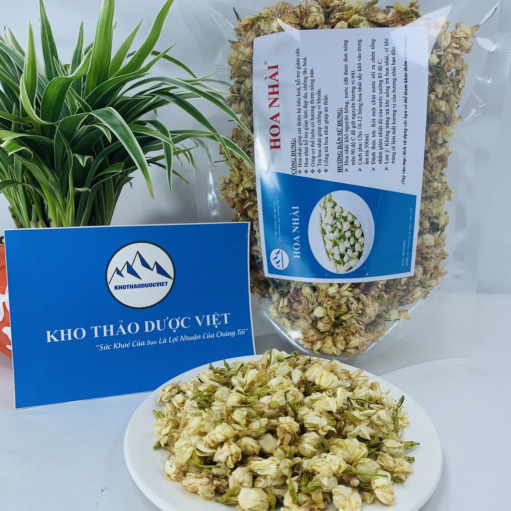 Hoa Nhài Sấy Khô hàng đẹp, thơm, sạch 100g