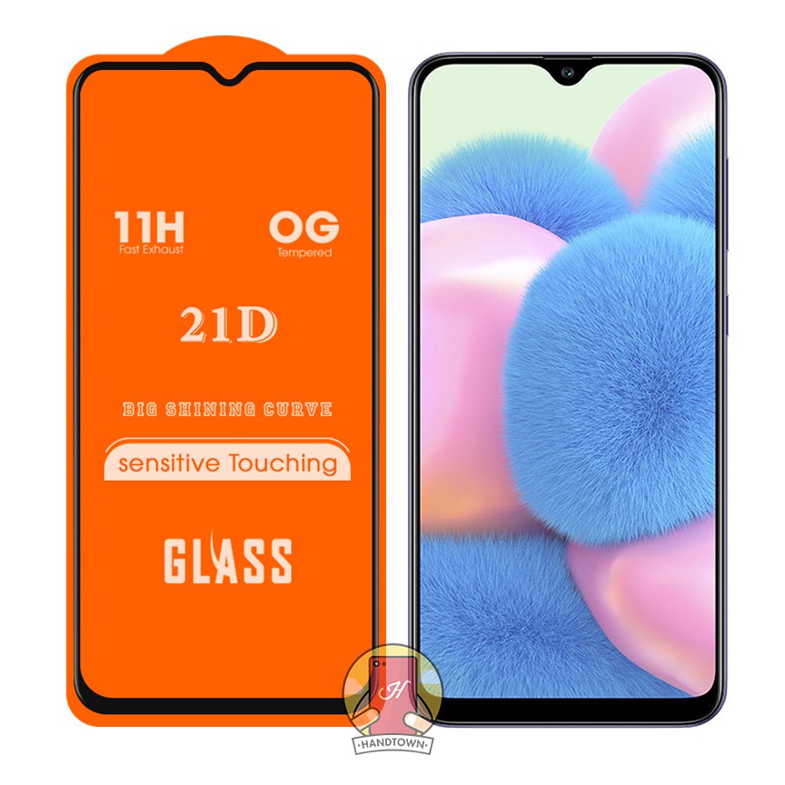 Kính Cường lực Samsung Galaxy M10s / A30s / A70s Full màn hình 21D Handtown SIÊU BỀN