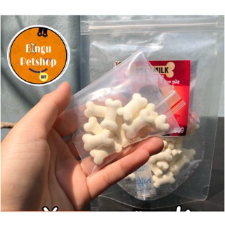Kẹo xương sữa dê bổ sung canxi cho chó, mèo, hamster