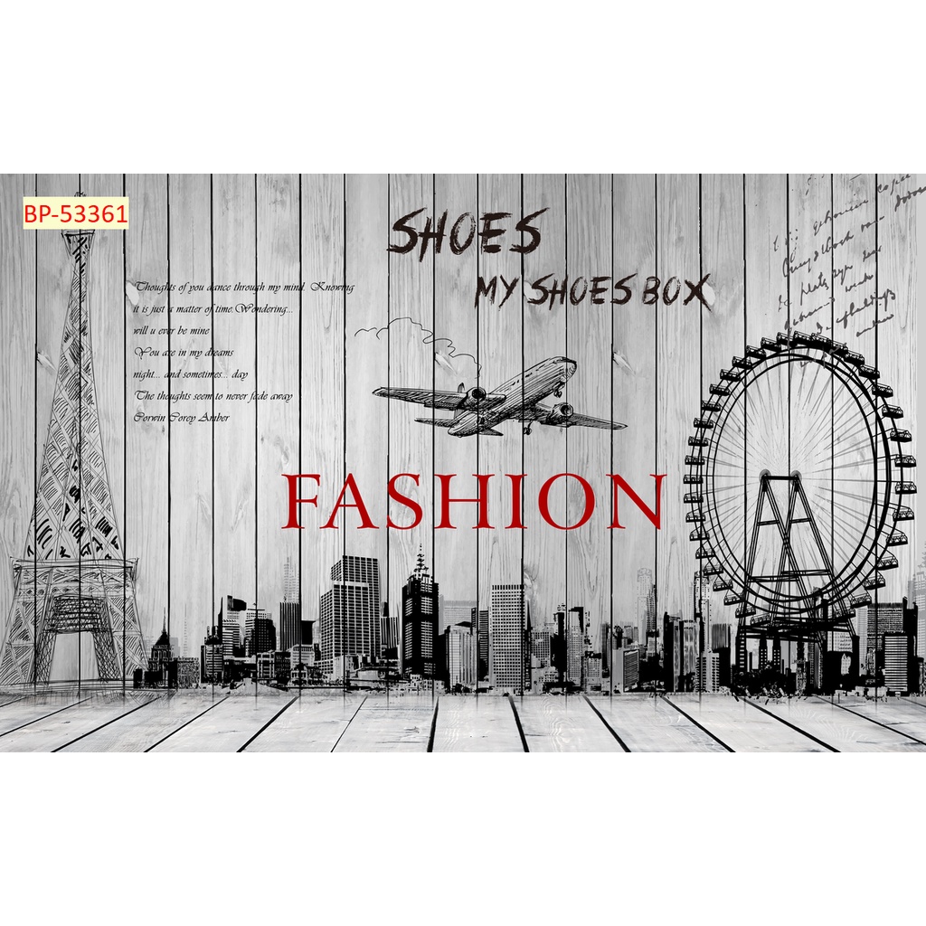 Tranh dán tường quán ăn Quán Cafe, Trà Sữa, Trang Trí Cửa Hàng CHỐNG THẤM NƯỚC, DÙNG ĐƯỢC ĐẾN 10 NĂM, LAU ƯỚT THOẢI MÁI