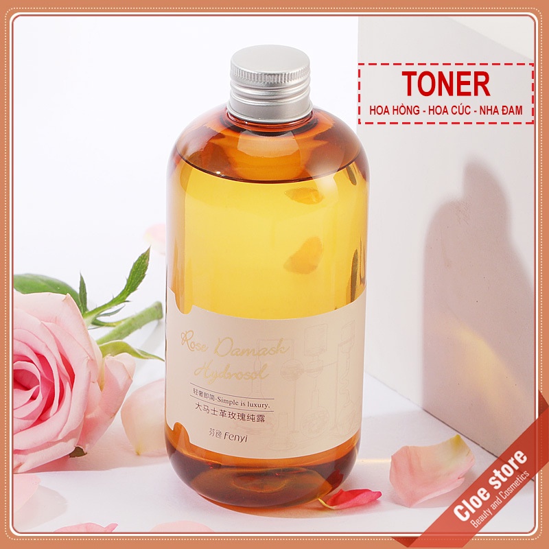 Toner, Nước hoa hồng Fenyi Rose Damask Hydrosol 300ml chiết xuất từ hoa hồng, hoa cúc | WebRaoVat - webraovat.net.vn