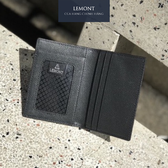 VÍ THẺ LEMONT CÓ NGĂN ẢNH - XANH THAN