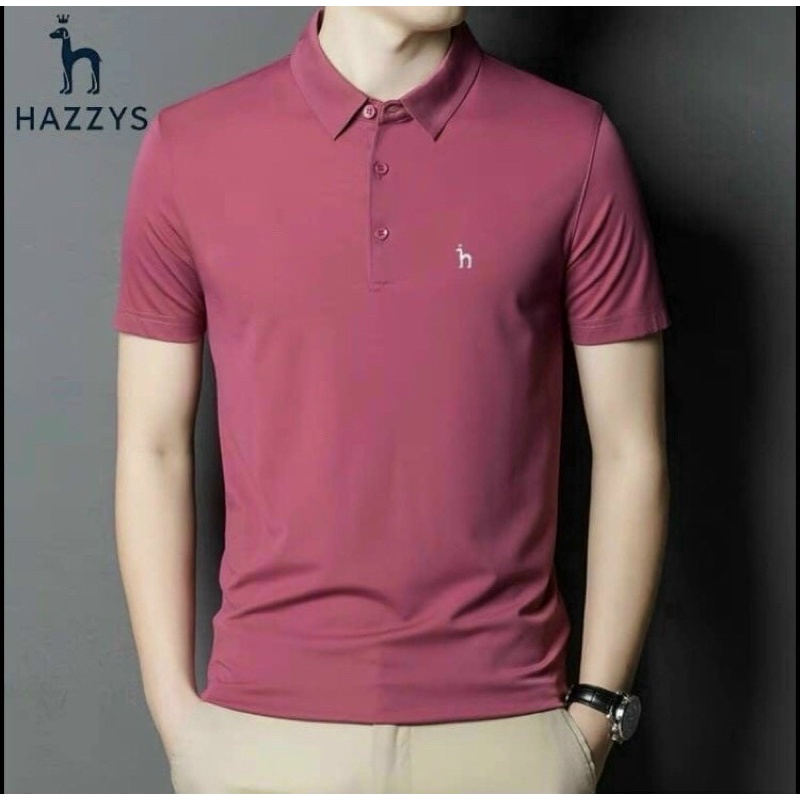 Áo Cộc Tay Nam Chơi Golf Hãng Hazzys Chất Đẹp, Fomr Chuẩn