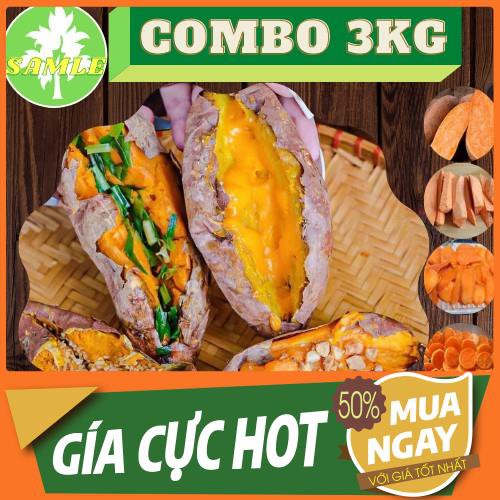 2 ký khoai lang mật bi 1 ký từ 14 củ trở lên để luộc, hấp rất ngon