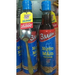 Nước Mắm Cá Cơm 3 Miền 500ml