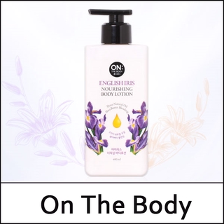 Sữa dưỡng thể On The Body English Iris Hàn Quốc 400ml