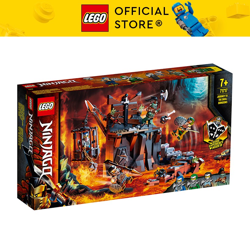 LEGO NINJAGO 71717 Hành Trình Đến Ngục Đầu Lâu ( 401 Chi tiết)