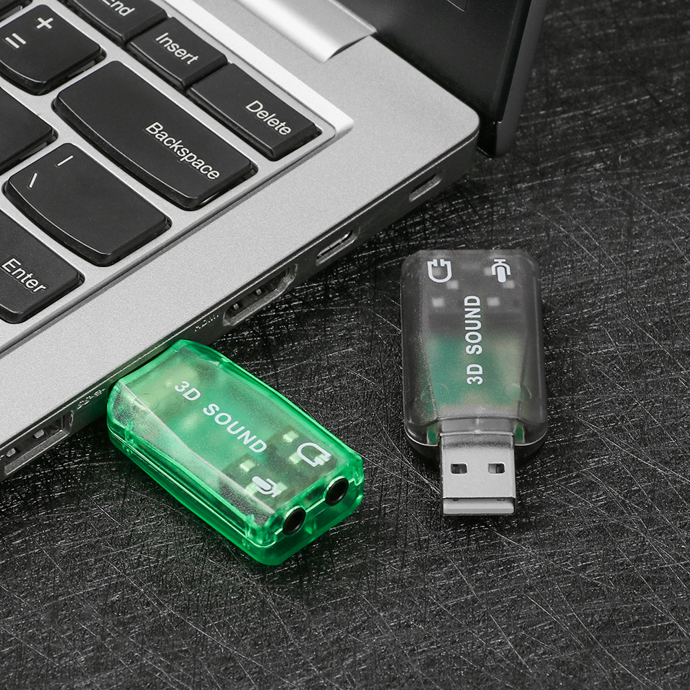 Card Âm Thanh Usb 2.0 Cho Máy Tính