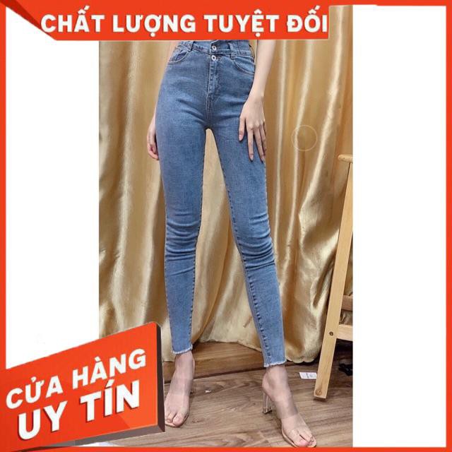 [Mã WASTMAY giảm 15% tối đa 30K đơn 150K] [hình thật] QUẦN JEANS LƯNG SIÊU CAO 2 nút- hình thật chính chủ | BigBuy360 - bigbuy360.vn