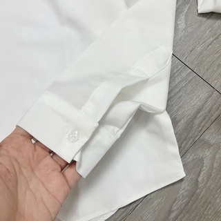 (Hình chụp thật) Áo sơ mi trắng xuất dư