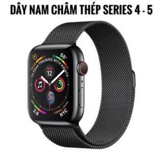 DÂY ĐEO APPLE WATCH SERIES 4, SERIES 5KIM LOẠI MILANESE LOOP (44MM / 40MM)