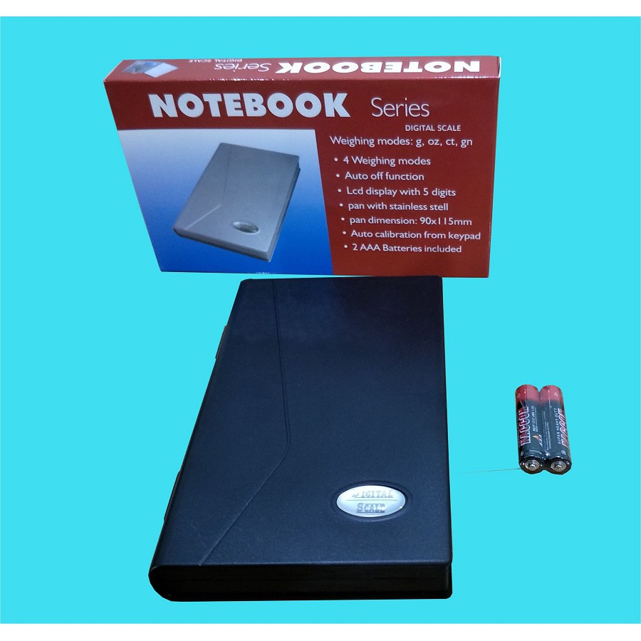 Cân Tiểu Ly Điện Tử Notebook 1kg 0.01g