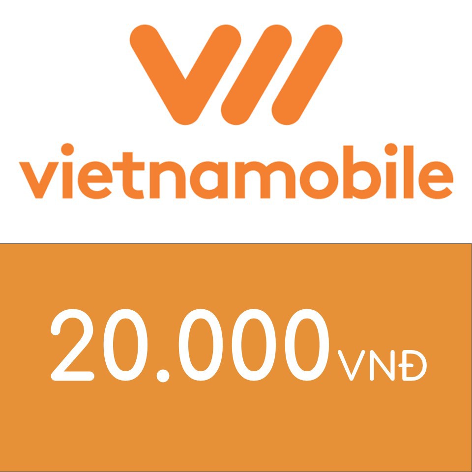 Nạp điện thoại Vietnamobile 20K