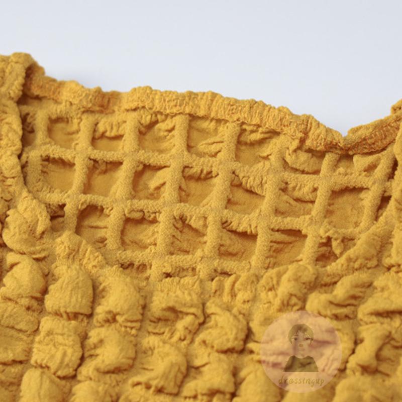 Bộ Áo Sát Nách Cổ Tròn + Chân Váy Eo Cao Màu Sắc Trơn Thời Trang Mùa Hè Dành Cho Nữ