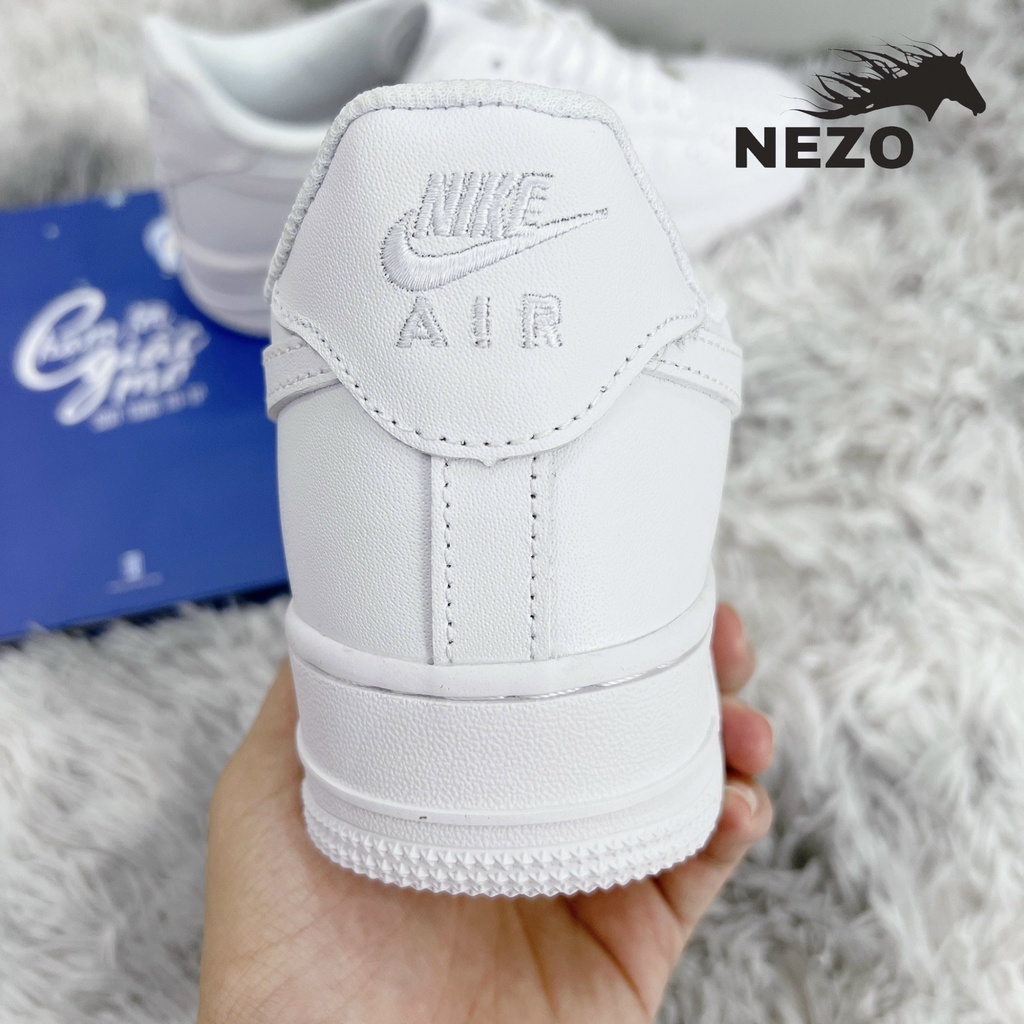 Giày Thể Thao Nam Nữ - Giày Nike Air Force 1 AF1 Trắng Full Box Bill