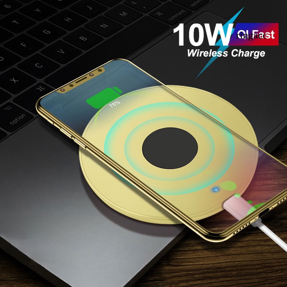 Đế Sạc Nhanh Không Dây 10w Cho Điện Thoại