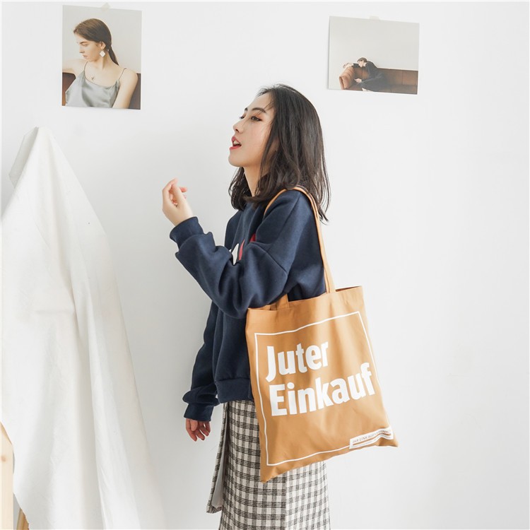 Túi tote du hành - Túi vải đa năng, túi vải bảo vệ môi trường, túi vải shopping tiện lợi