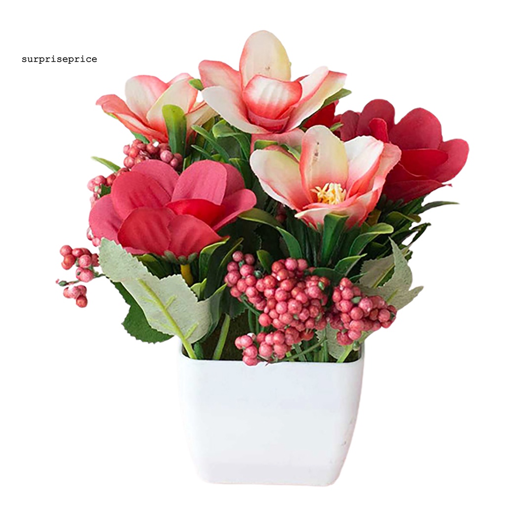 Cây cảnh nhân tạo bằng nhựa dùng cho trang trí để bàn tươi mát