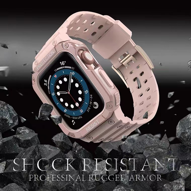 Ốp Bảo Vệ Đồng Hồ Thông Minh Apple Watch 44mm 45mm 42mm 40/38 Watch Series 7 6 5 4 SE TPU