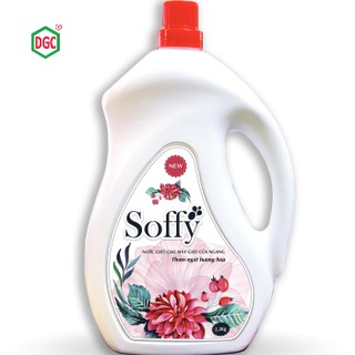 [Chính hãng] Nước giặt Soffy cửa ngang hương hoa quả nhiệt đới - 4,5 kg