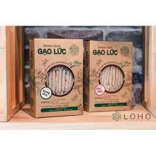 Bánh Quy Gạo Lứt LoHo Sen Điều 400g
