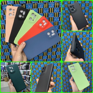 Ốp lưng Oppo find X5 / find X5 Pro dẻo màu mềm mịn kiểu chống bẩn bảo vệ camera có lớp lót