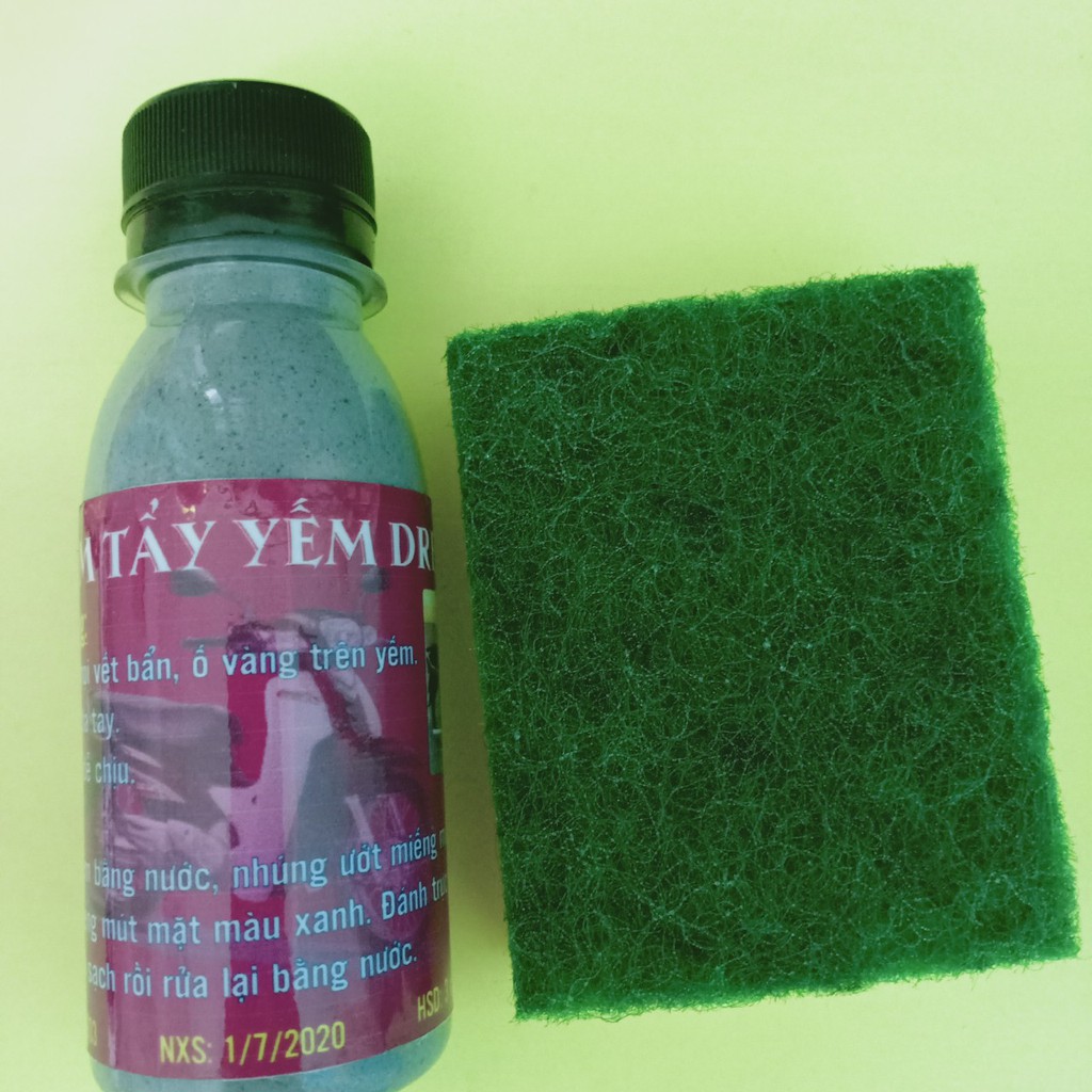 1 lọ tẩy yếm xe dream, làm sạch vết bẩn trên yếm xe